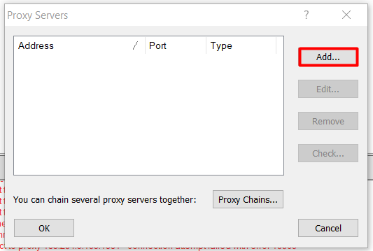 Нажмите «Add»